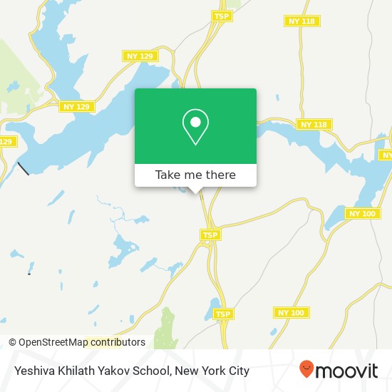 Yeshiva Khilath Yakov School map