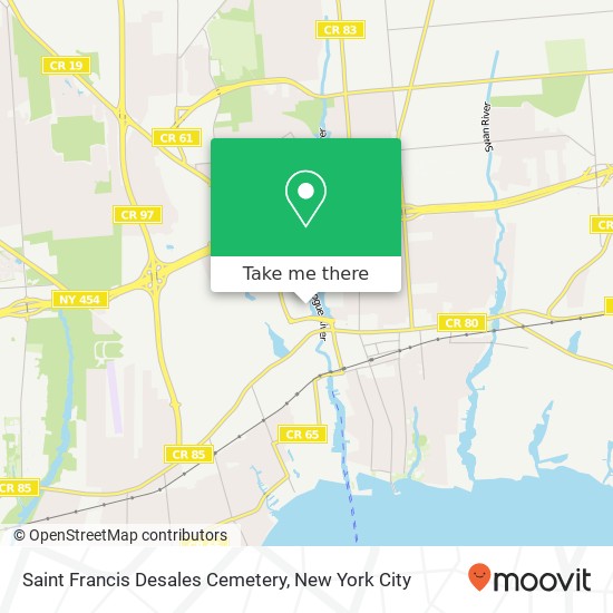 Mapa de Saint Francis Desales Cemetery