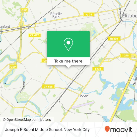 Joseph E Soehl Middle School map