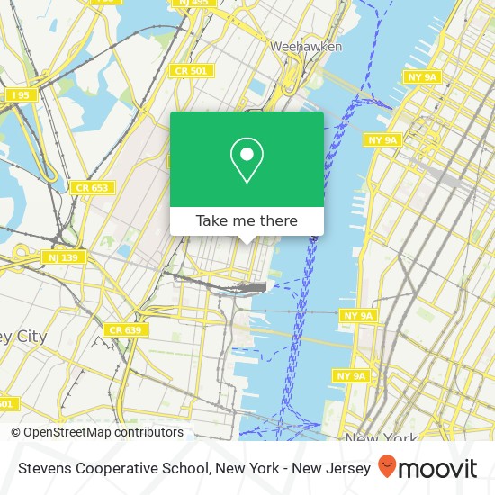 Mapa de Stevens Cooperative School