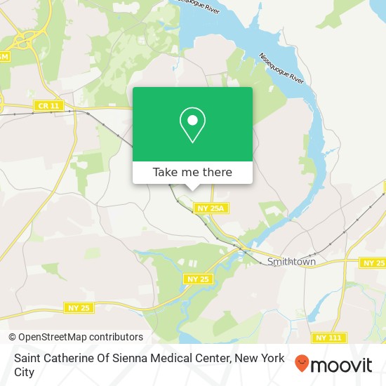 Saint Catherine Of Sienna Medical Center map