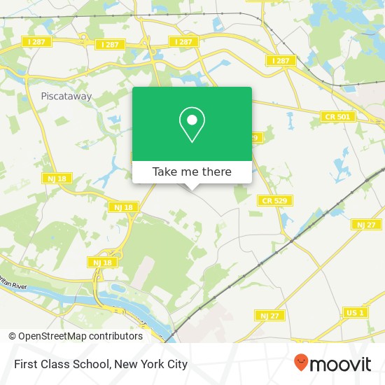 First Class School map