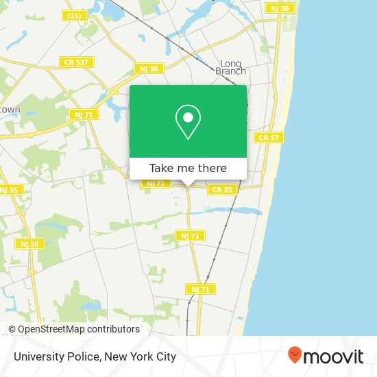 University Police map