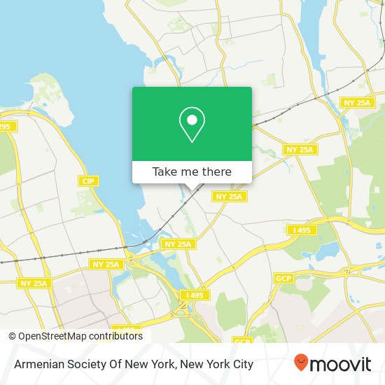 Mapa de Armenian Society Of New York