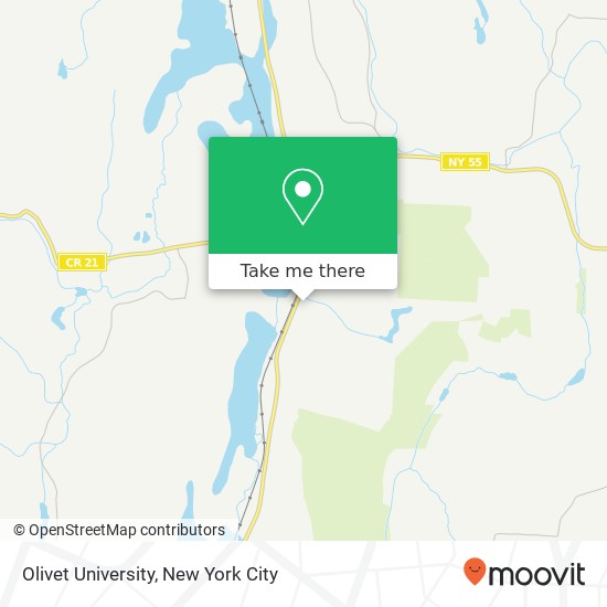 Mapa de Olivet University