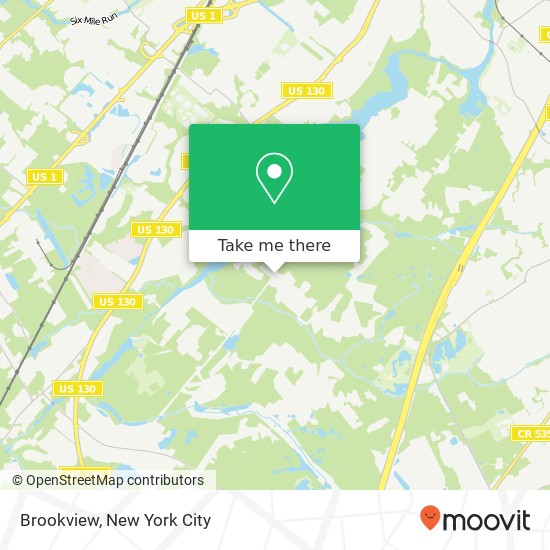 Brookview map