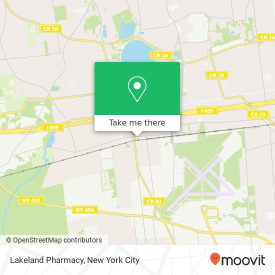 Mapa de Lakeland Pharmacy