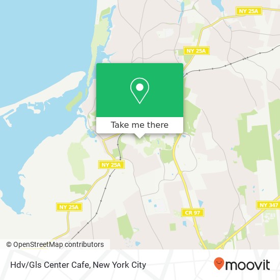 Mapa de Hdv/Gls Center Cafe