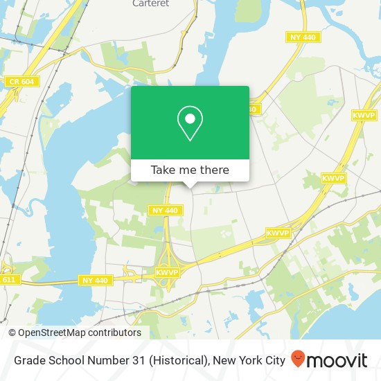 Grade School Number 31 (Historical) map