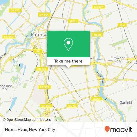 Nexus Hvac map