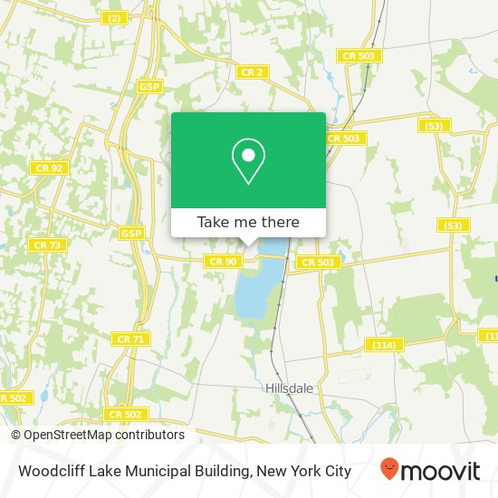 Mapa de Woodcliff Lake Municipal Building