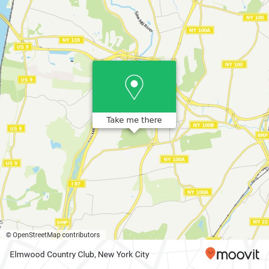 Elmwood Country Club map