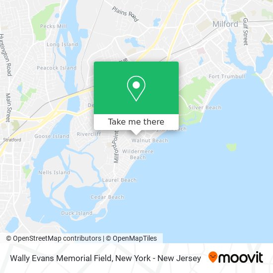 Mapa de Wally Evans Memorial Field