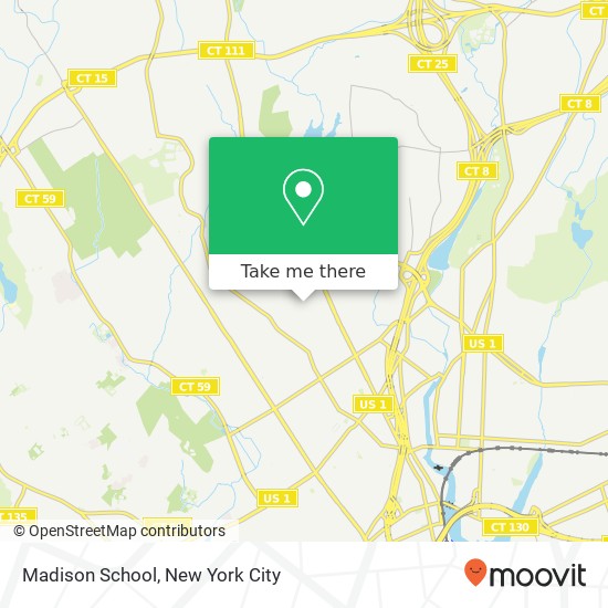 Mapa de Madison School