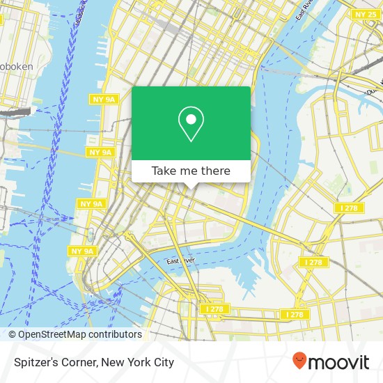 Spitzer's Corner map