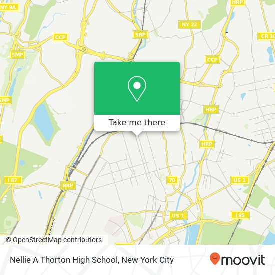 Mapa de Nellie A Thorton High School