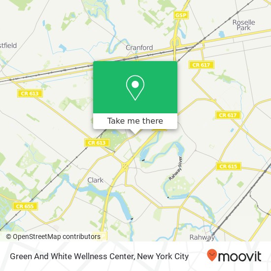 Mapa de Green And White Wellness Center