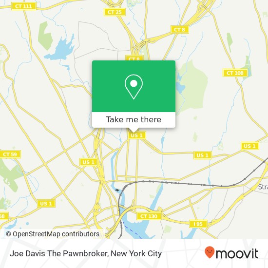 Joe Davis The Pawnbroker map