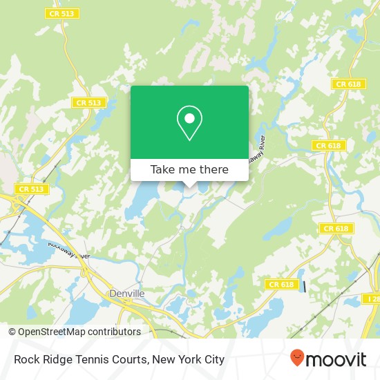 Mapa de Rock Ridge Tennis Courts