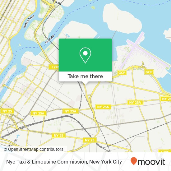 Nyc Taxi & Limousine Commission map