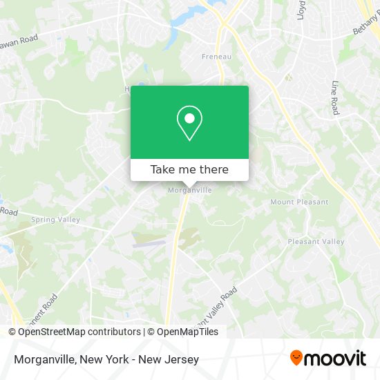 Morganville map