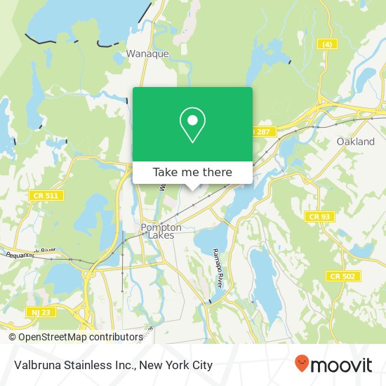 Valbruna Stainless Inc. map