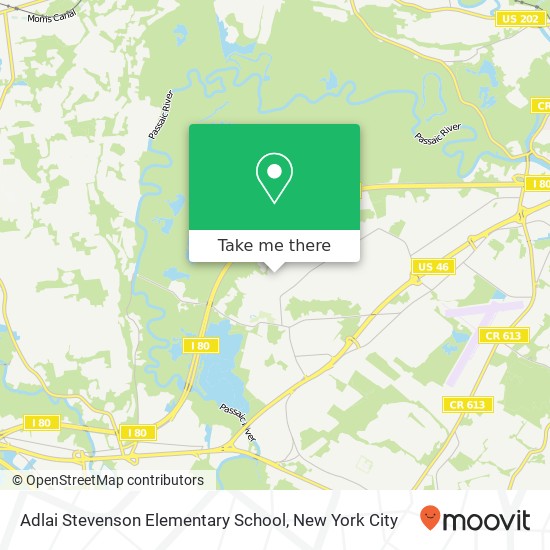 Adlai Stevenson Elementary School map