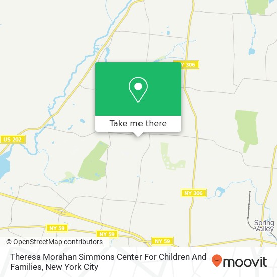 Theresa Morahan Simmons Center For Children And Families map