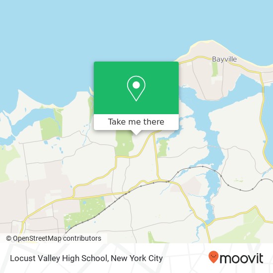 Mapa de Locust Valley High School