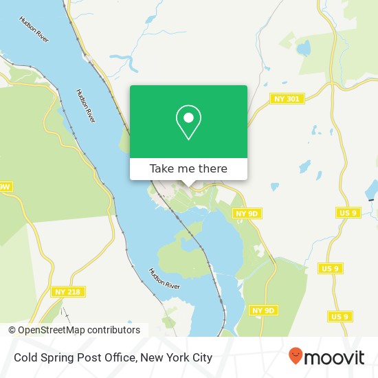 Mapa de Cold Spring Post Office