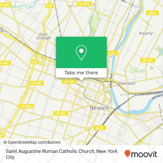 Mapa de Saint Augustine Roman Catholic Church