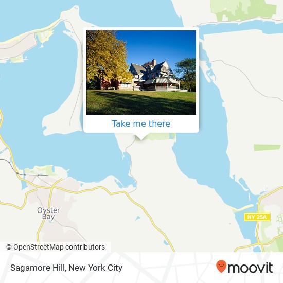 Mapa de Sagamore Hill