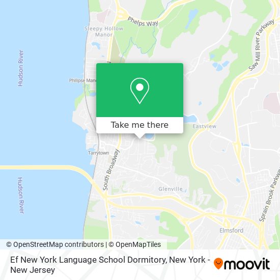 Ef New York Language School Dormitory map