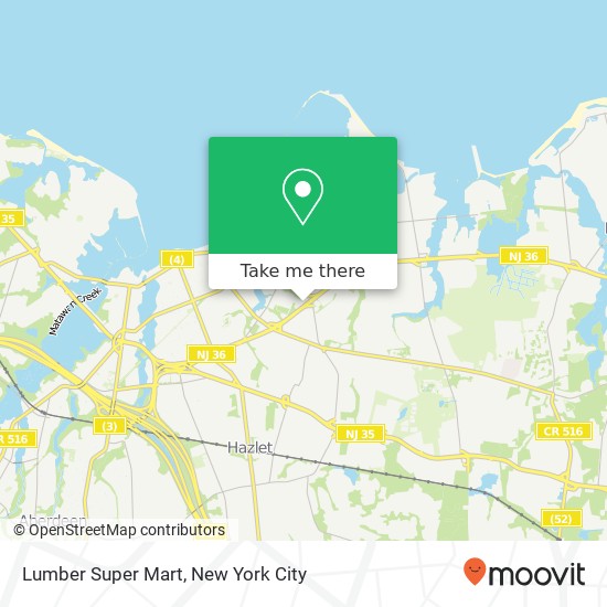 Lumber Super Mart map