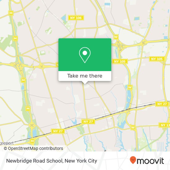 Mapa de Newbridge Road School