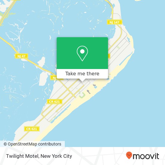 Twilight Motel map