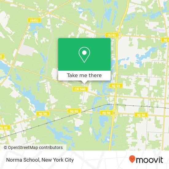 Norma School map