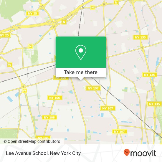 Mapa de Lee Avenue School