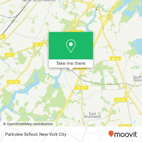 Mapa de Parkview School