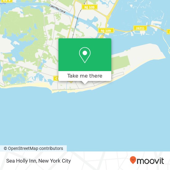 Mapa de Sea Holly Inn