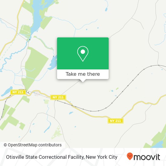 Otisville State Correctional Facility map