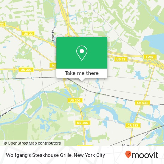 Mapa de Wolfgang's Steakhouse Grille