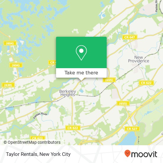 Mapa de Taylor Rentals