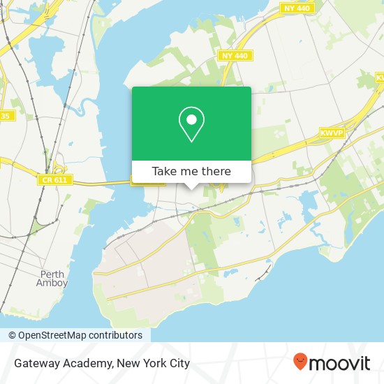 Gateway Academy map