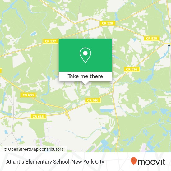 Atlantis Elementary School map