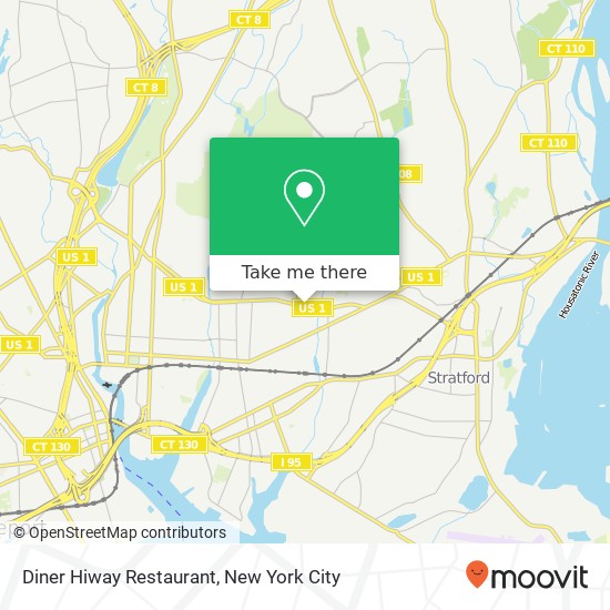 Diner Hiway Restaurant map