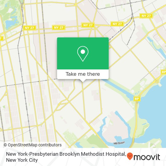 New York-Presbyterian Brooklyn Methodist Hospital map