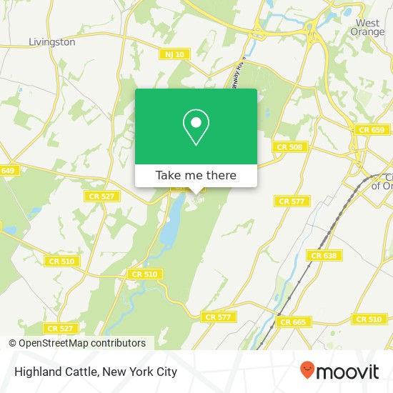 Highland Cattle map