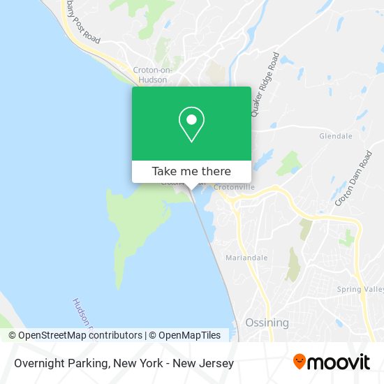 Overnight Parking map