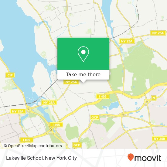 Mapa de Lakeville School